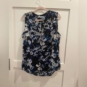 Dalia Sleeveless Floral Blouse XL